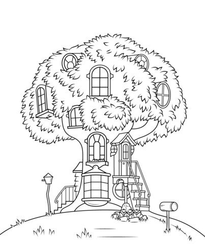 Plansa de colorat cu Ursul Berenstain 36 30